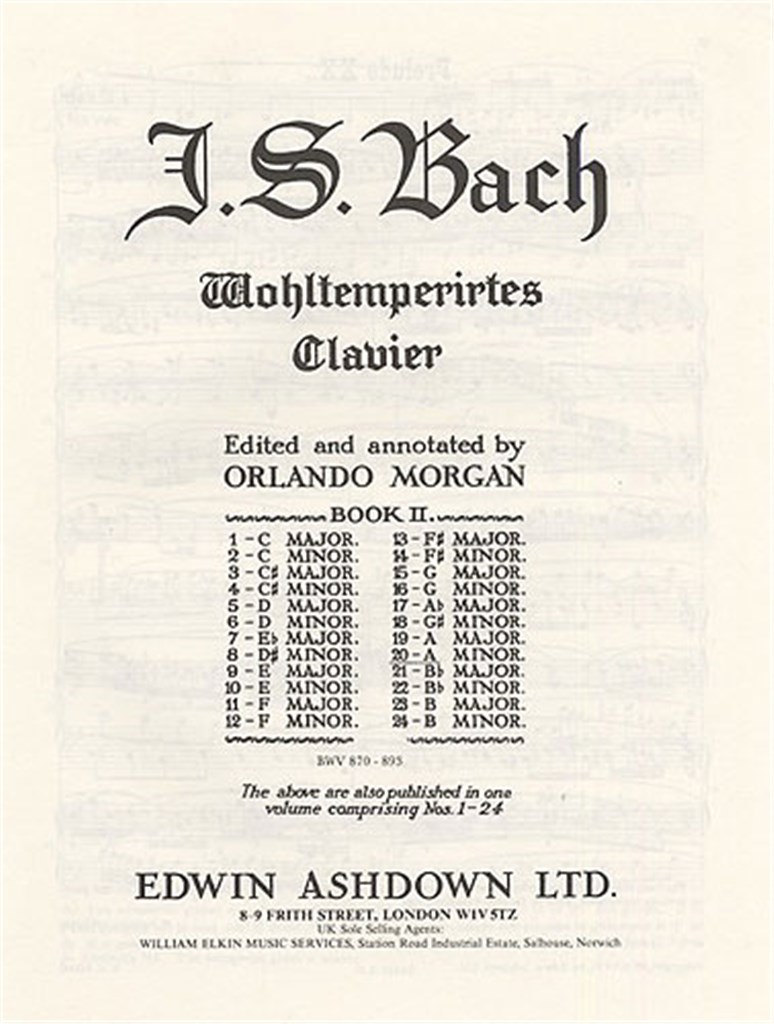 Prelude and Fugue No. 20 In A Minor